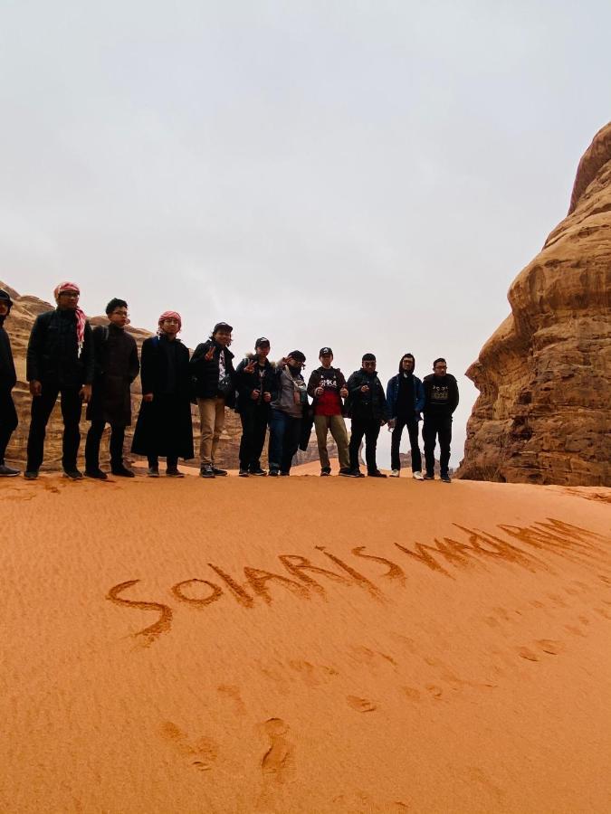 Rum Solaris Bubbles Camp Wadi Rum Exterior foto